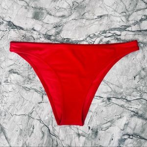 Aerie Chilly Red Cheeky Swim Bottoms Size XS | NWT